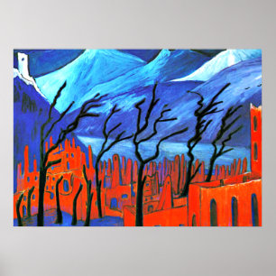 Marianne von Werefkin - Rode Stad Poster