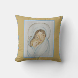 Maria's Mantel & Kind met Kerst Kussen