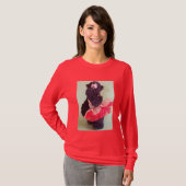 Maria's Party Girl - donker T-shirt (Voorkant volledig)