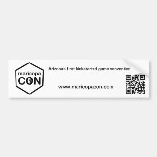 MaricopaCon bumpersticker