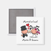 Marié à dernier dessin animé Magnet (Recto/Verso)