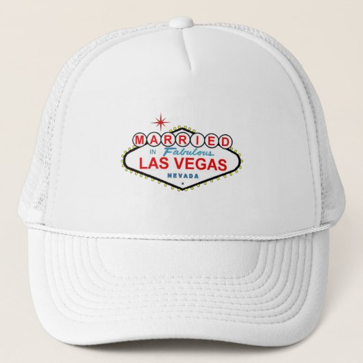 MARIÉ À Las Vegas Casquette (Devant)