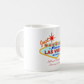 Marié à Las Vegas Coffee Mug (Devant gauche)