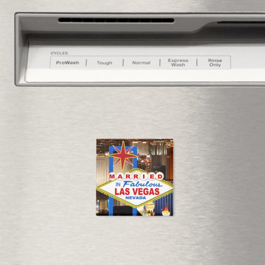 Marié À Las Vegas Magnet (In Situ (Lave-vaisselle))