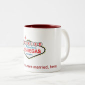 MARIÉ À Las Vegas Mug (Devant droit)