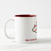 MARIÉ À Las Vegas Mug (Gauche)
