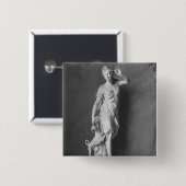 Marie-Adelaide de Savoie Vierkante Button 5,1 Cm (Voorkant /achterkant)