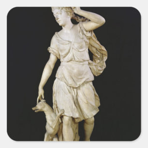 Marie Adelaide of Savoy Duchess of Bourgogne Vierkante Sticker