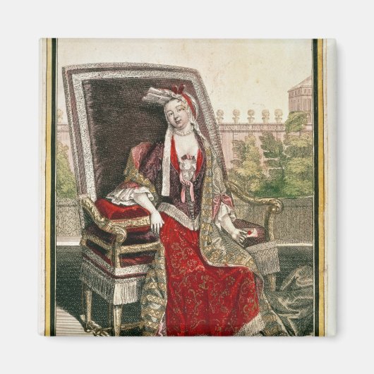 Marie-Anne Mancini Duchess van Bouillon Magneet (Voorkant)