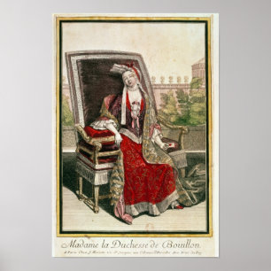 Marie-Anne Mancini Duchess van Bouillon Poster