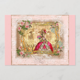 Marie Antoinette aux Invitations du Parti de Versa
