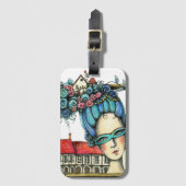 Marie Antoinette Bagagelabel (Voorkant (verticaal))