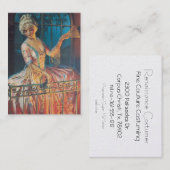 Marie Antoinette Balcony Painting Visitekaartje (Voorkant / Achterkant)