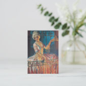 Marie Antoinette Balcony Painting Visitekaartje (Staand voorkant)