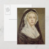 Marie Antoinette bij de conciergerie Briefkaart (Voorkant / Achterkant)