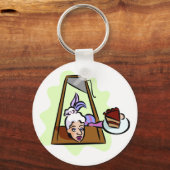 Marie Antoinette bij de Guillotine Sleutelhanger (Voorkant)