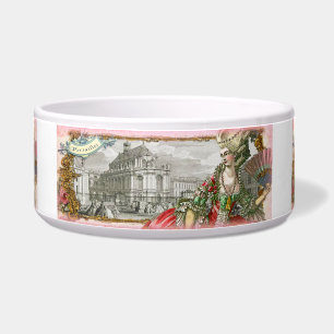Marie Antoinette bij Versailles Custom Pet Bowl Voerbakje
