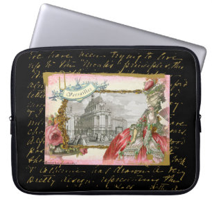 Marie Antoinette bij Versailles Laptop Sleeve