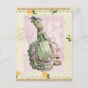 marie antoinette blank briefkaart