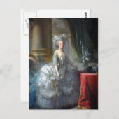 Marie Antoinette Briefkaart (Voorkant / Achterkant)