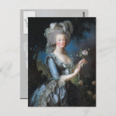 Marie Antoinette Briefkaart (Voorkant / Achterkant)