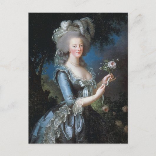 Marie Antoinette Briefkaart (Voorkant)