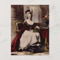 Marie Antoinette ~ Briefkaart / Uitnodigingen
