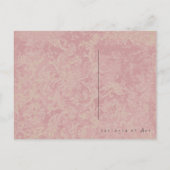 Marie Antoinette ~ Briefkaart / Uitnodigingen (Achterkant)