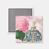 Marie Antoinette Carré Magnet (Recto/Verso)