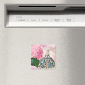 Marie Antoinette Carré Magnet (In Situ (Lave-vaisselle))