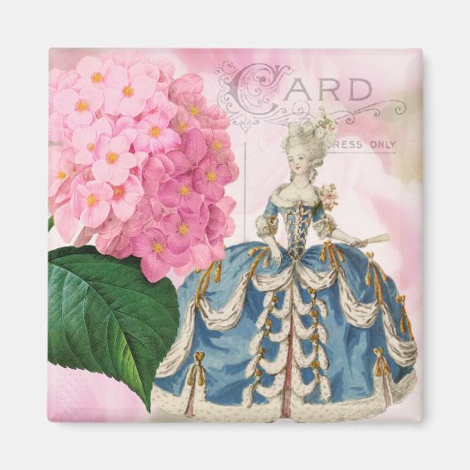 Marie Antoinette Carré Magnet (Devant)