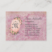 Marie Antoinette ~ Carte de visite (Dos)