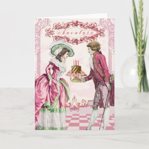 Marie Antoinette Chocolade Kaart