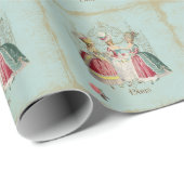 Marie Antoinette Dames in Waiting Cadeaupapier (Rol Hoek)