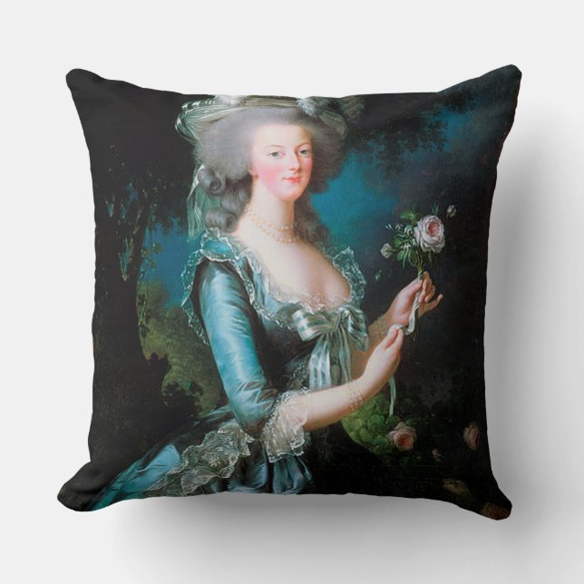 Marie Antoinette dans le Coussin de coussin de jar (Recto)