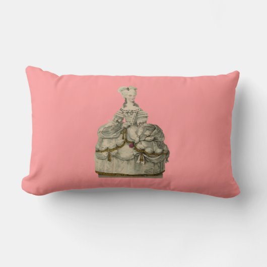 Marie Antoinette dans le coussin exagéré 13x21 de (Recto)