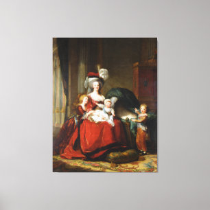 Marie-Antoinette de Lorraine-Habsbourg Canvas Afdruk