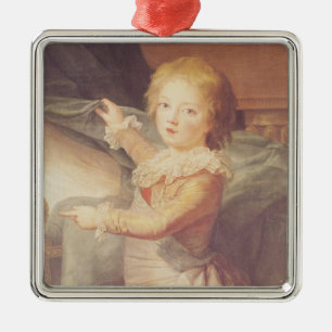 Marie-Antoinette en haar kinderen Metalen Ornament