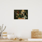 Marie Antoinette en haar kinderen Poster (Keuken)