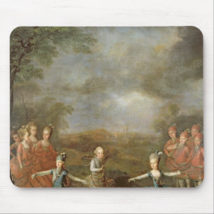 Marie Antoinette en haar zussen Muismat