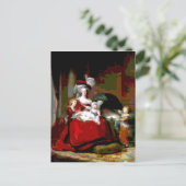 Marie Antoinette et ses enfants ~ Carte postale (Debout devant)