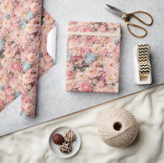 Marie Antoinette Floral Cadeaupapier (Crafts)