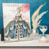 Marie Antoinette Fotoplaat (Zijkant)