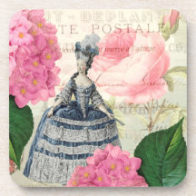 Marie Antoinette French Accent Onderzetters Set