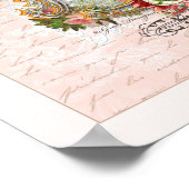 Marie Antoinette French Script Print (Hoek)