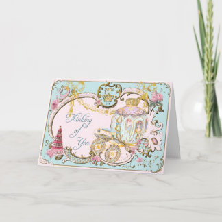 Marie Antoinette "het Denken van u" nam Kaart toe