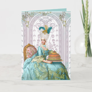 Marie Antoinette in Aqua Kaart