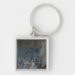 Marie Antoinette in haar kamer te Versailles Sleutelhanger