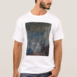 Marie Antoinette in haar kamer te Versailles T-shirt
