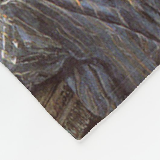 Marie Antoinette In Her Chamber At Versailles Fleece Deken (Hoek)